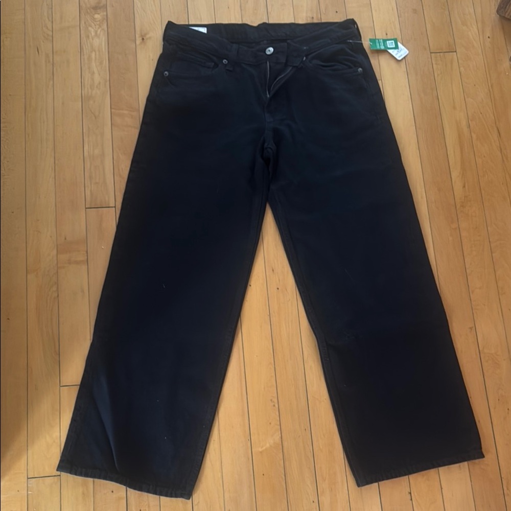 GAP Black Wide Leg Jeans